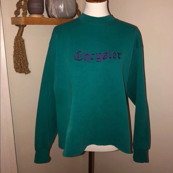 Vintage Chrysler Crewneck Hoodie - Picture 1 of 4